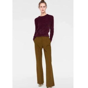 Zara Soft Burgundy Sweater - Size S - Excellent Condition